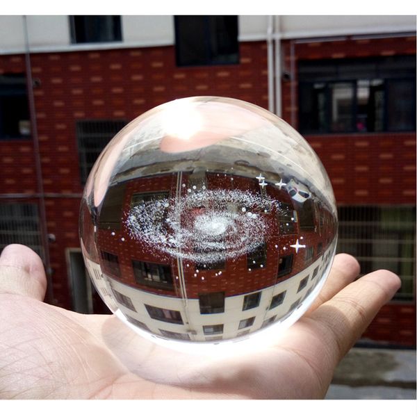 

3d galaxy glass crystal ball фотография реквизит дети астрономия наука игрушки