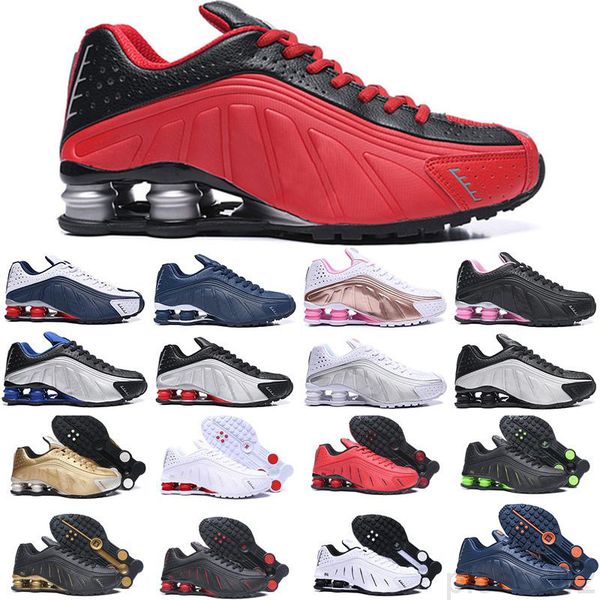 

2021 new shox tl mens casual shoes og r4 womens sports silver black gold vibrant tones sunrise outdoor trainers shox sneakers lj7y