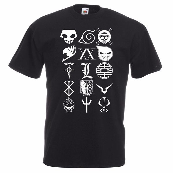 

new mens anime-logos t-shirt naruto one piece fairy tail death note soul eater ... tee shirts sport hooded sweatshirt hoodie