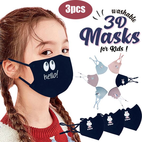 

for face designer newmask fashion mouth girl with filter kids masks fabric