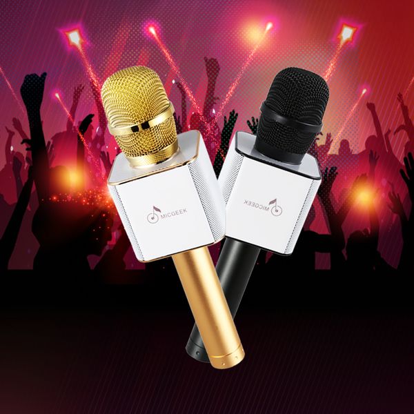 

беспроводной bluetooth karaoke mobile phoone portable ktv пение рекордер микрофон динамик