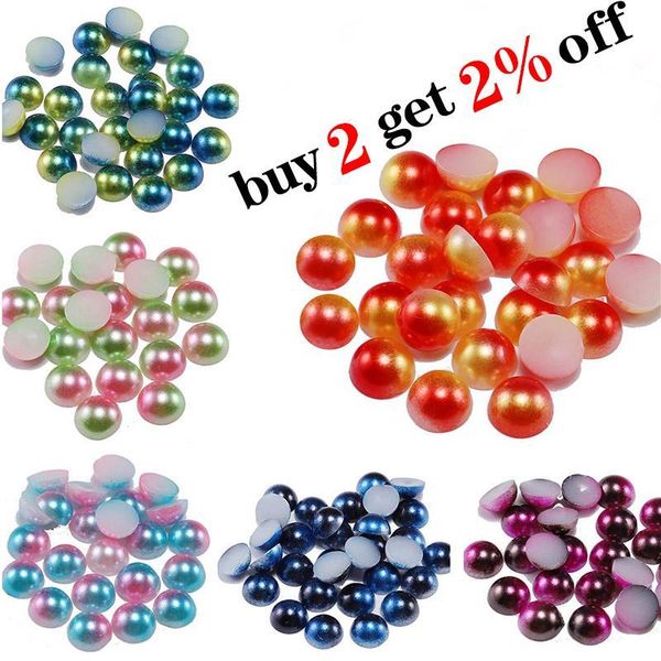 

имитация abs pearl beas flats back 3 4 5 6 8 мм радуга цвет color cabochon полукруглый bead scrapbook украшение diy h bbytdf