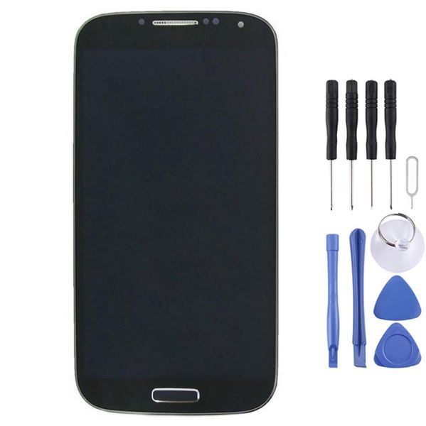 

original lcd display touch panel with frame for galaxy s4 i9500