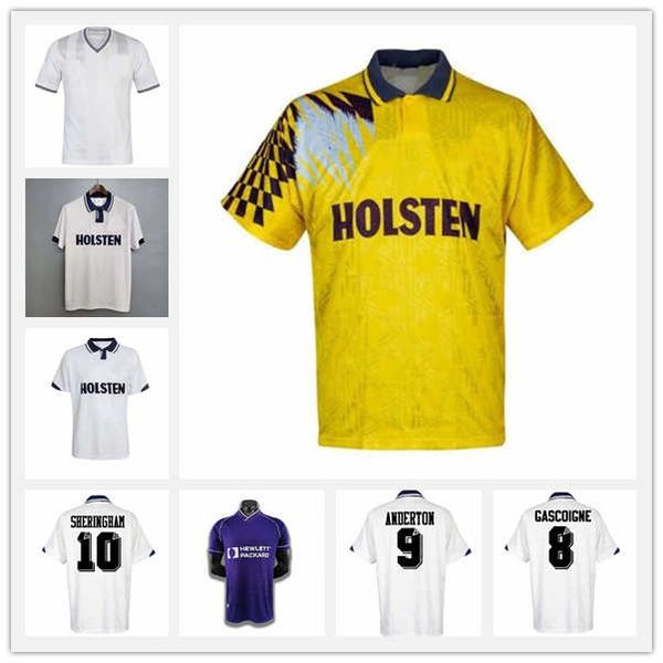 

1990 1998 1999 tottenham 1982 retro final gascoigne kane bergwijn morgan soccer jersey spurs centenary jersey dele son ndombele uniforms, Black;yellow