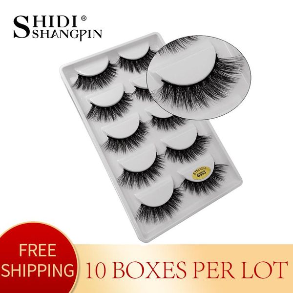 

10 коробок оптовая ложные ресницы natural long 3d норковые ресницы накладные ресницы ресницы hand made поддельные lashes для макияжа cilios