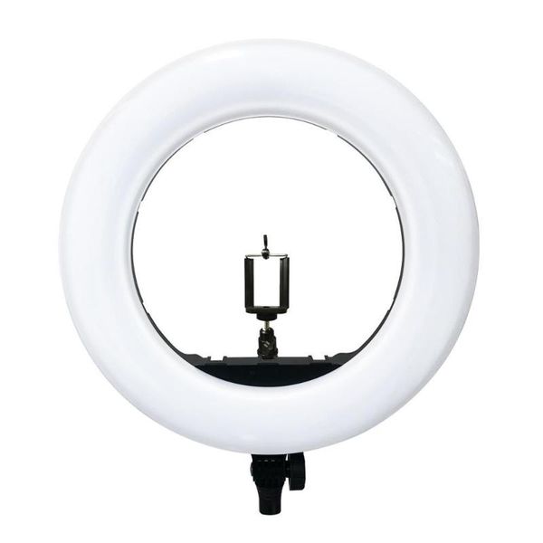 

flash heads yidoblo ax-480eii camera po studio phone video 18inch 240pcs led ring light warm & cold color lamp +tripod + handbag