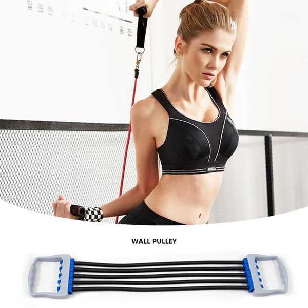 

resistance bands sports chest expander rubbere rope elastic workout fitness latex exercise yoga tube pull unisex1