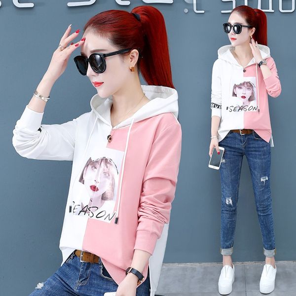 

весна и осень \ «длинный рукав женщин вскользь весной и осенью \» с длинным рукавом женская куртка повседневная куртка tp8j5, Black