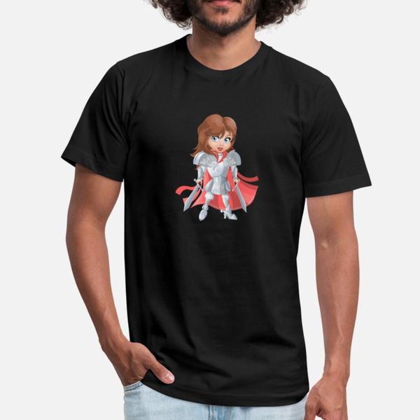 

охладиться девушка рыцарь меч доспехи t shirt funky версия для печати белый tracksuit фуфайки hoodie