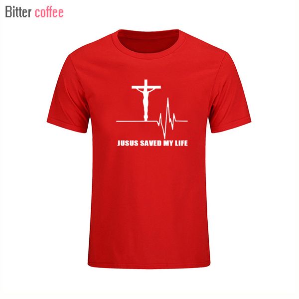 

sport summer new jesus saved my life t shirt religion prayer faith tshirts cotton round collar short sleeve t-shirts plus size