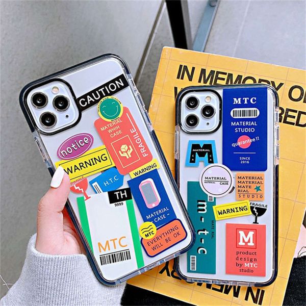 

de2wins личности безумная этикетка телефон чехол для iphone 11 pro max 7 8 plus x xr xs max se мягкая кремниевая защитная крышка coque
