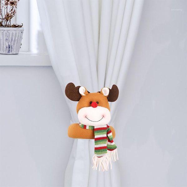 

christmas decorations curtain tieback cloth art hooks button fixed lovely buckle doll home decor beautiful diy hanging1