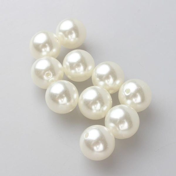 

acrylic imitation pearbeads round ball loose beads jewelry necklace accessories for diy jewelry making finding beads accessories wmtyav, Black