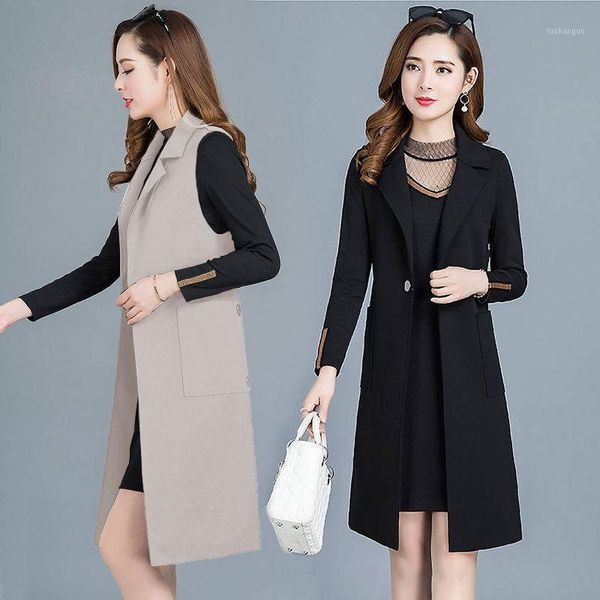 

2021 new autumn spring women woolen vest a buckle sleeveless waistcoat women coat casual sleeveless vest jacket y2031, Black;white