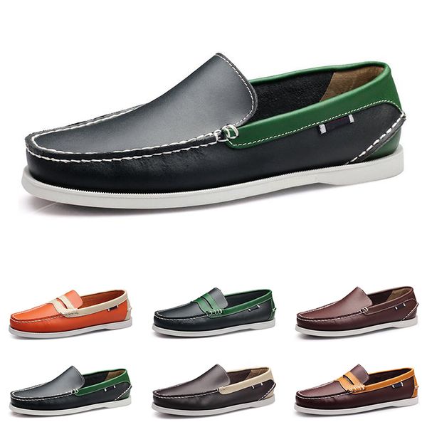 

2021 men casual shoes fashion sneakers black orange bordeaux green mens trainers outdoor sneakers size 40-45 style #33