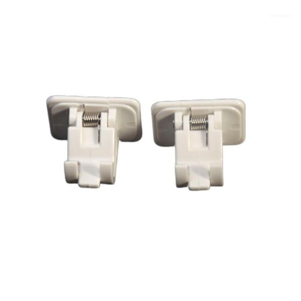 

hooks & rails 2/8pcs self adhesive easy mount rail rack bathroom storage organizer clip practical hanger home wall crossbar1