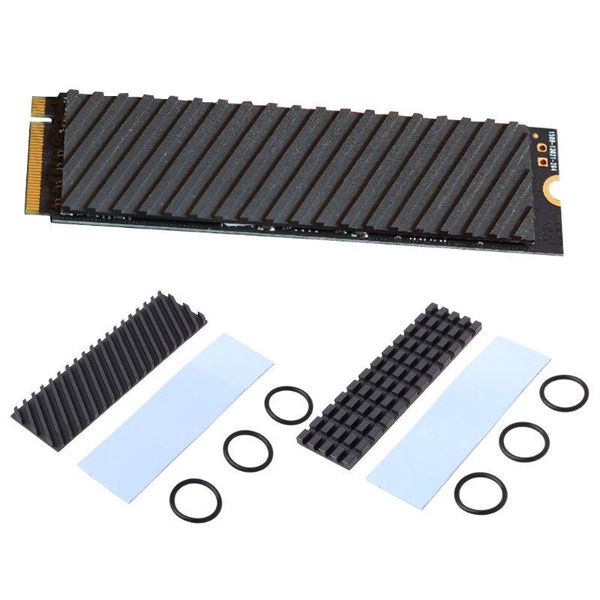 

pure copper graphene heatsink m.2 2280 pci-e nvme ssd thermal pad cooler l4ma