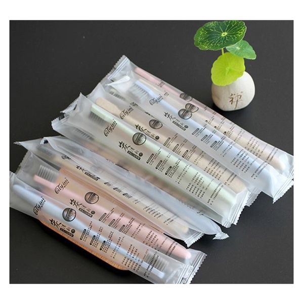 

soft bamboo charcoal toothbrush eco friendly wheat straw toothbrush portable l home travel tooth brush oral care 4 jllzcv soif
