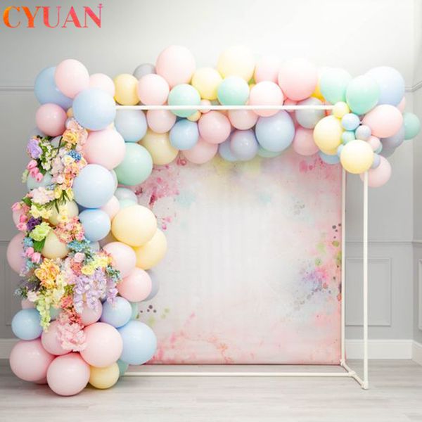 

100pcs 10inch macaron balloons latex balloon garland arch event party wedding birthday party decoration balloon kids baby shower 1027