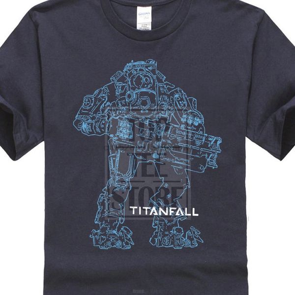 

mad printing shirt authentic titanfall video game atlas mech robot outline logo t shirt s 3xl new s t shirt sport hooded sweatshirt hoodie