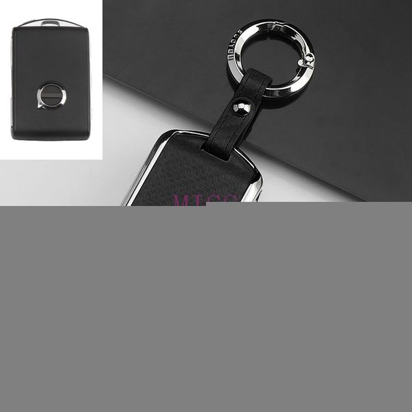 

zinc alloy car key cover case for volvo xc40 xc60 s90 xc90 v90 2017 2018 t5 t6 2015 2016 t8 keychain alarm car remote control