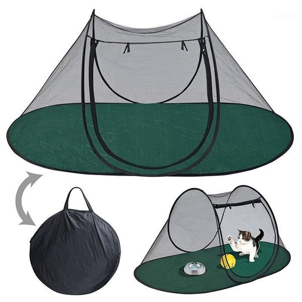 

pet camping tent playpens cage for dogs cats - birds parrots playpens house small animal indoor outdoor play tent shelter breath1