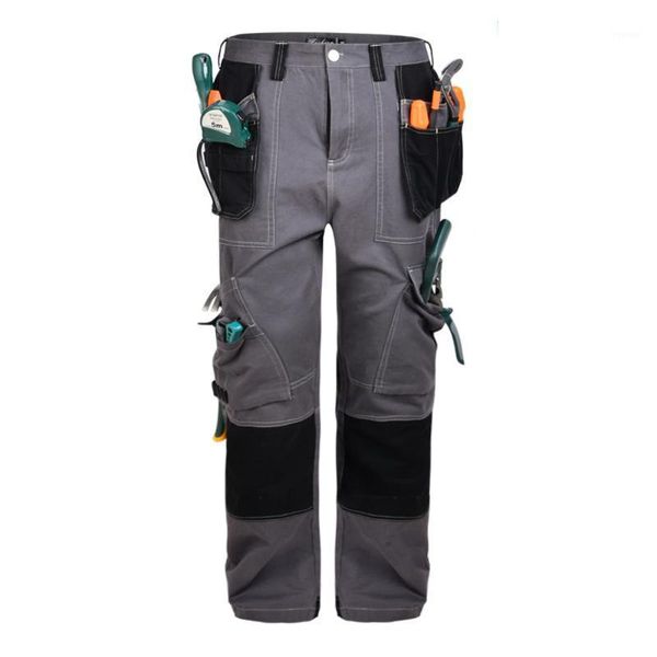 

men's cargo multifunctional pocket cargo pants man four seasons casual fashion overalls trousers workplace pants d301, Black