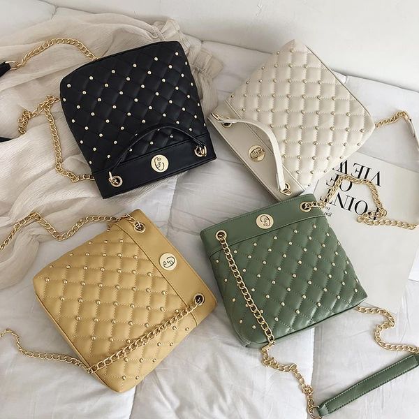 

2020 женщины сумки конструктора высокого качества pu кожа crossbody женщина сумка casual tote femal мода lingge сумка zx-077