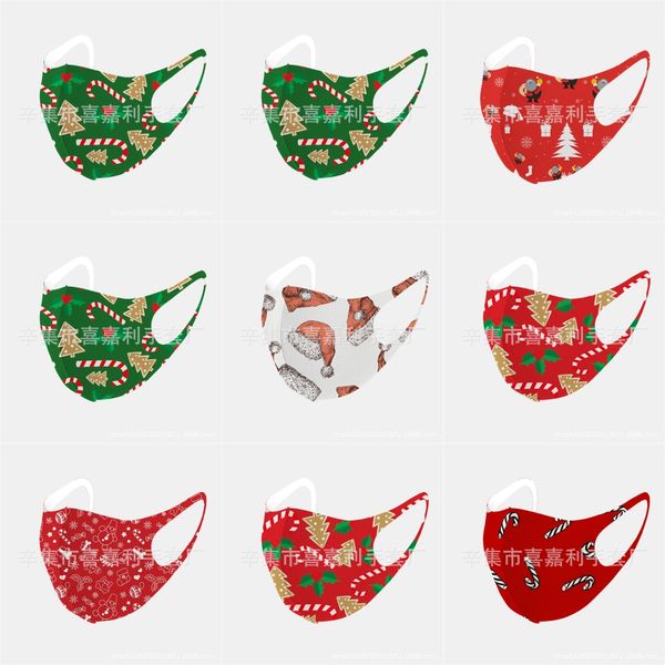 

face christmas maskswashable cotton linen mouth christmas mask eranti-dust christmas mask zza2146 100 1pcs#339123143666, Black