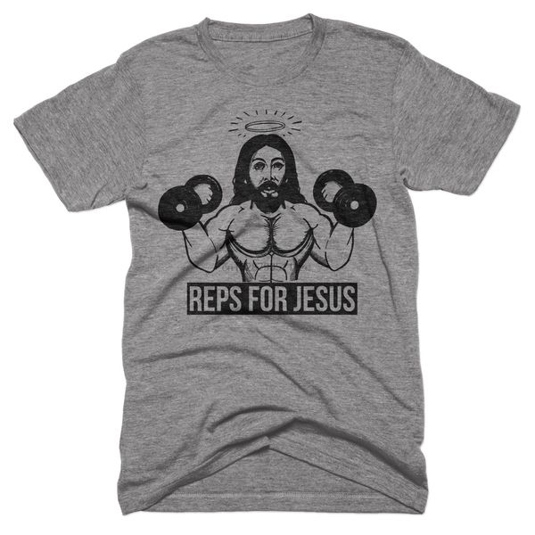 

reps for jesus funny work out bodybuilder gym shirt soft vintage tee 2019 fashion solid color men t shirt sport hooded sweatshirt hoodie