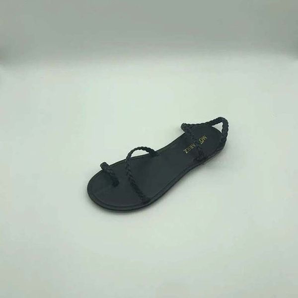 

classics women's sandalsfashion beach thick bottom sandals alphabet lady sandals leather high heel shoes 07 p400, Black