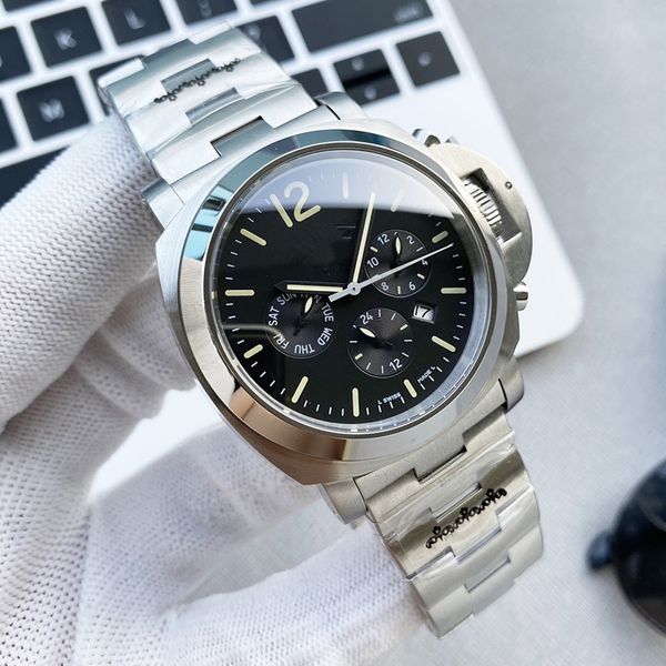 

men's watches 316l stainless steel 44mm 12mm mechanical movement for man automatic wristwatches special wristwatches 12, Slivery;brown