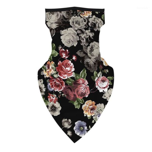 

3d solid bandana buffs neck gaiter headband cycling fishing balaclava mask scarf bandana femme outdoor headwear august 1st1, Black