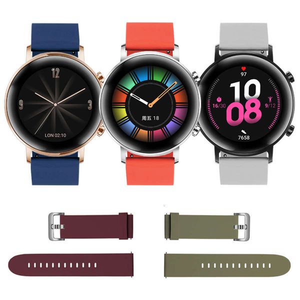 

suitable for gt42 silicone watch strap 20mmgears3gears4 huawei watchgt2 smart braceletjk