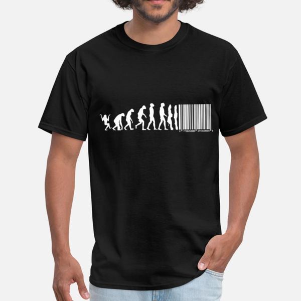 

evolution barcode designers graphic t shirt fun digital printing tracksuit hoodie sweatshirt