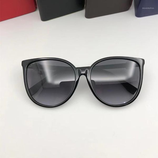 

black round eye acetate frame sunglasses women 100% uv lens women sunglasses with gold rim 03101, White;black