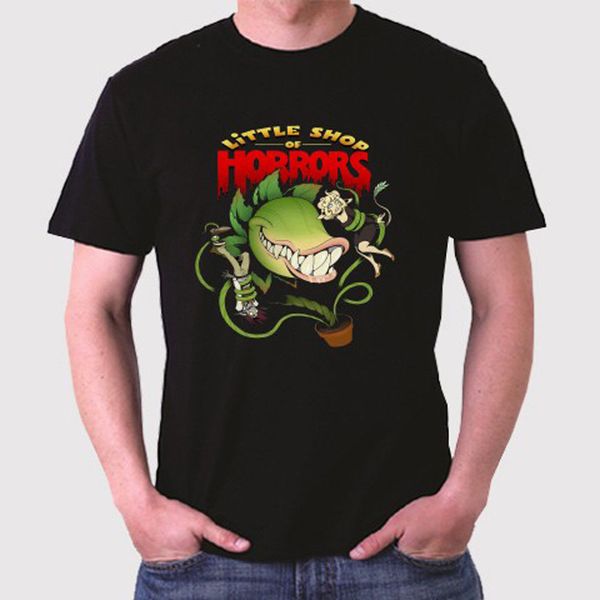 

little shop of horrors logo horror comedy black size to 3xl short sleeve fashion summer printing casual sport sweatshirt hoodie t shirt