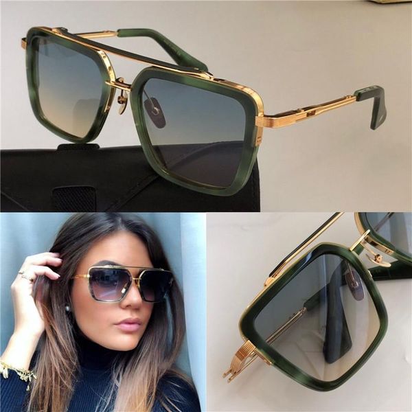 

new popular design sunglasses seven men vintage fashion style square frame outdoor protection uv 400 lens eyewear with case, White;black