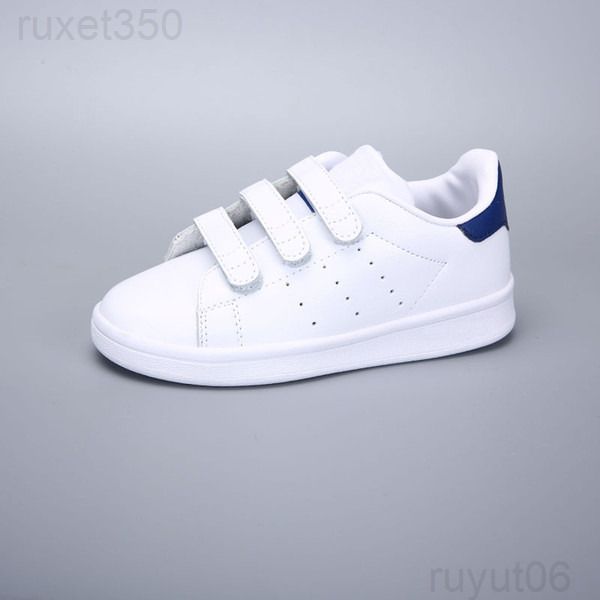 

2020 brand shell head boy and girls sneakers superstar children kids shoes new stan shoes fashion smith sneakers leather sport running gtu7c, Black