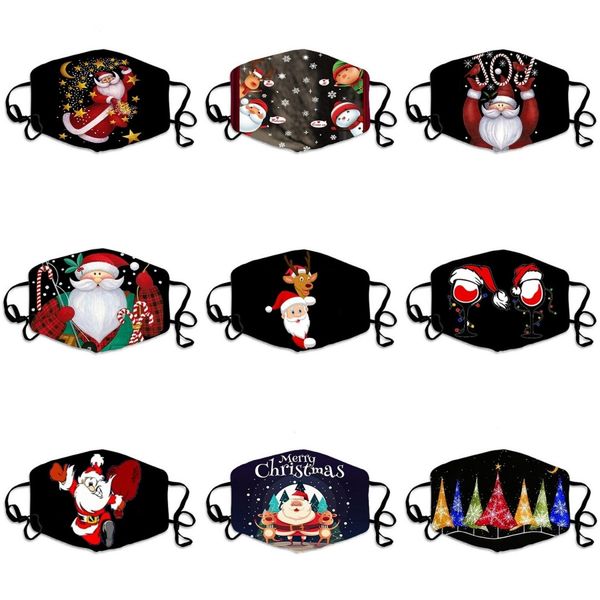 

masks floral printed breathable face masksun summer anti-dust prective face mouth masks lightweight washable mask#459, Black