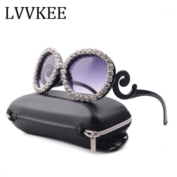 

2020 oversized square colorful diamond sunglasses women big frame luxury crystal sun glasses for female rhinestone eyewear1, White;black