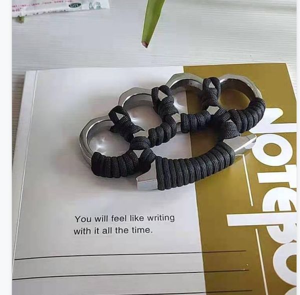 

glass fiber tiger finger four finger hand brace hand buckle boxing set self defense weapon ring ring ring legal self defense fighting supp22