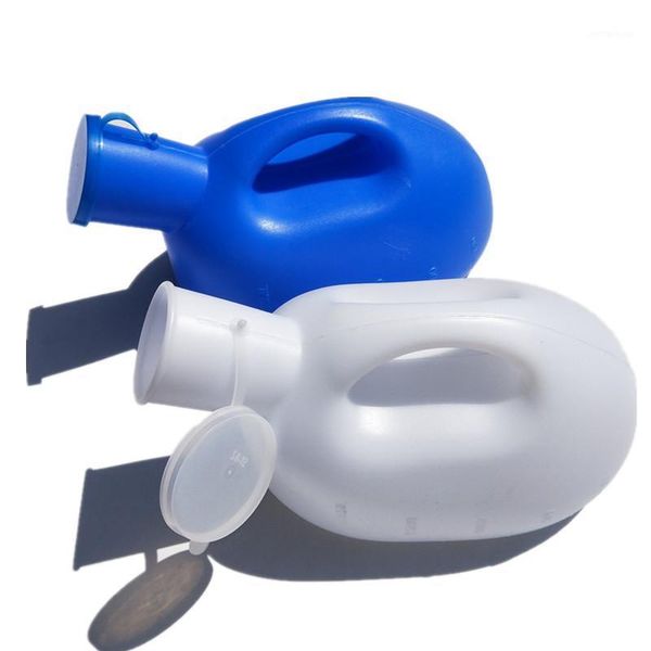 

bath accessory set 2021 2000ml plastic urinal with lid urgent urine bottle men's chamber pot travel car toilet male1