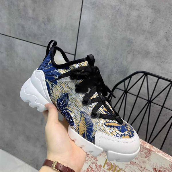 

2020 новой оптовой новой дизайнер обуви люкса кроссовок последней моды женской обувь неопрен тканых лента кроссовки d-connect, Black;red