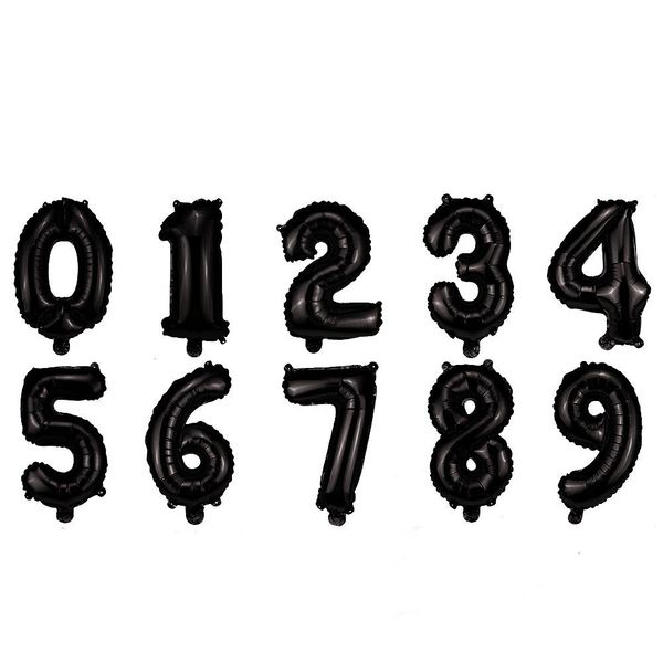 

40 inch big foil birthday balloons air helium number balloon figures happy birthday party decorations kid birthday balon 40 qyliui mywjqq