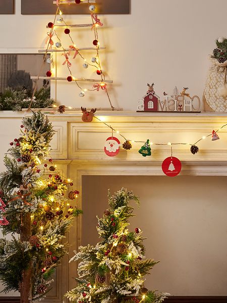 

window decoration trinkets scene tree shop christmas 2021new creative pendant