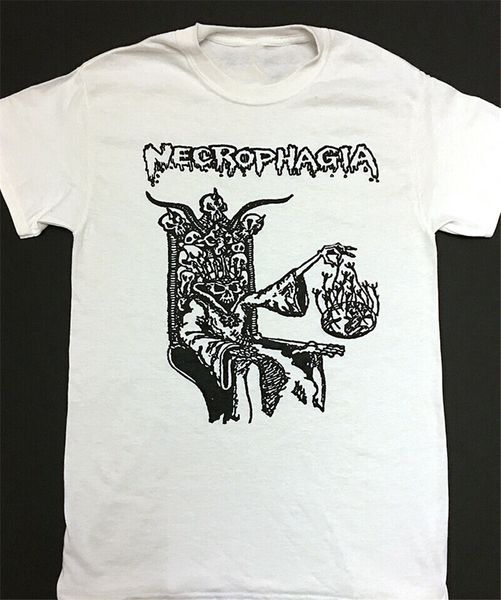 

necrophagia футболка death horror metal demo art black mayhem immolation вскрытие мужчины одежда tee shirt спорта толстовка с капюшоном толс