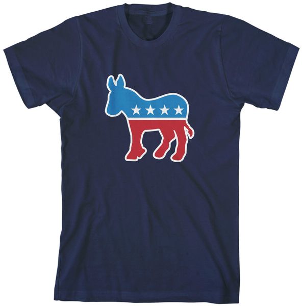 

democrat donkey mens logo symbol political party election hoodie designers t shirts sweatshirt