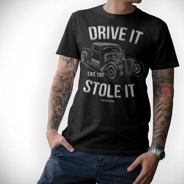 

fashion caldo asta maglietta - drive it like you stole - nero dicendo avvitatore tuning tee shirt sport hooded sweatshirt hoodie