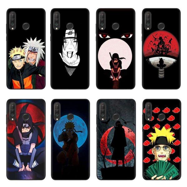 

sasuke - mobile phone silicone soft cover, animation matte cover, huawei p10, p20, p30, p40 lite e pro